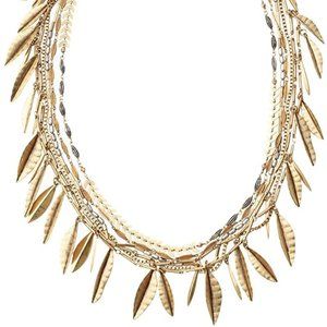 Stella & Dot Garland Fringe Necklace